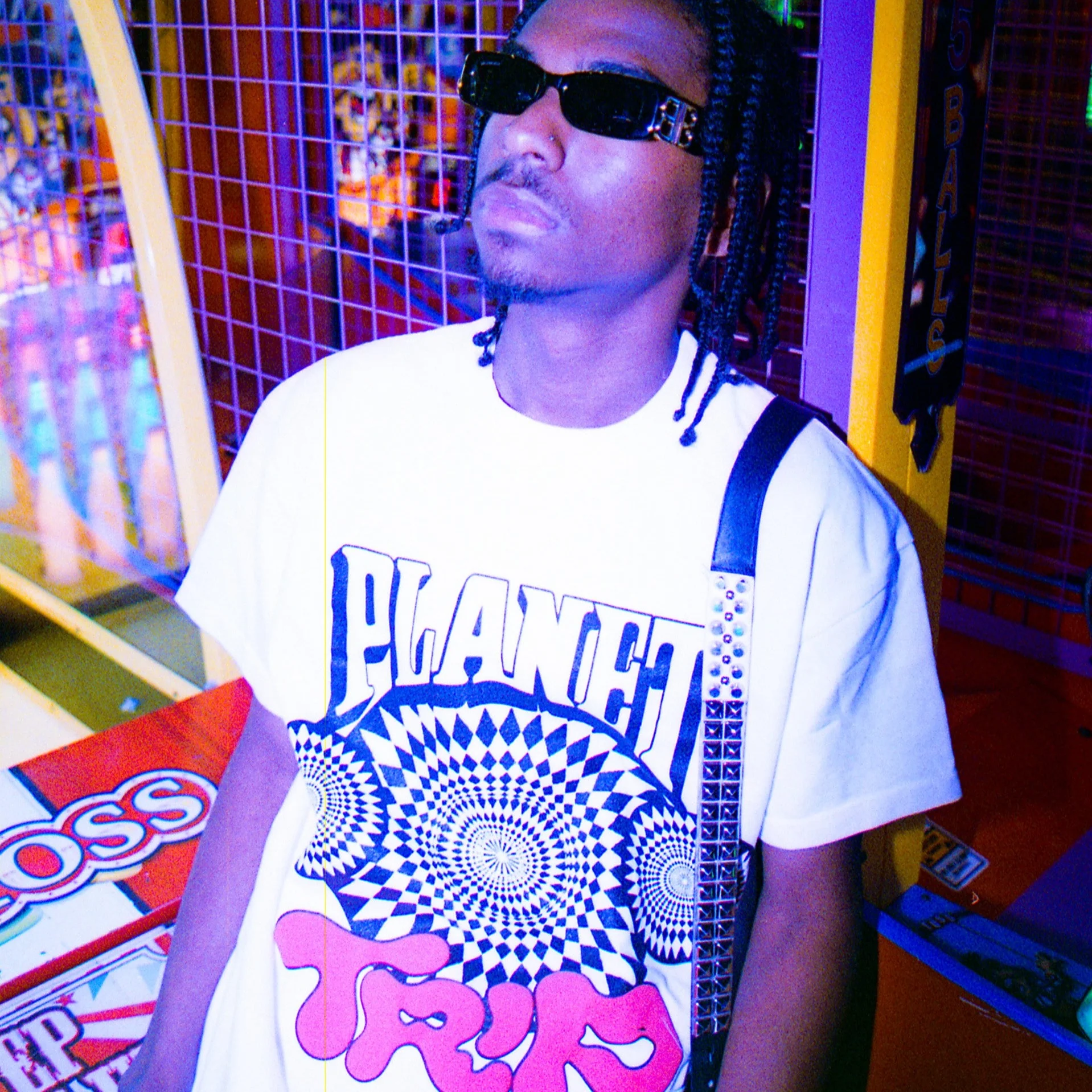 Always On Tour Planet Trip Tee - White