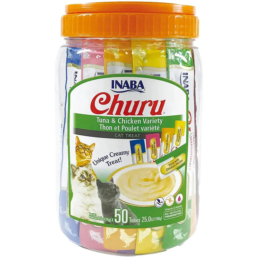 Churu Tuna & Chicken Variety Cat Snack 700g 50 units
