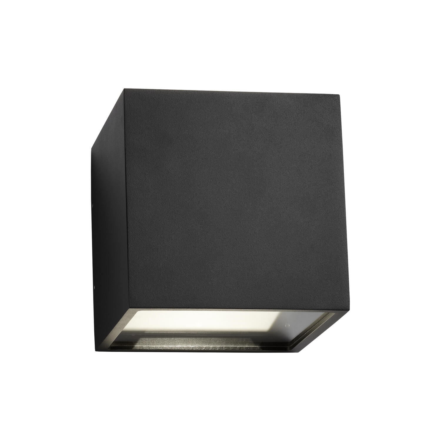 CUBE XL Up/Down v&aelig;glampe, sort