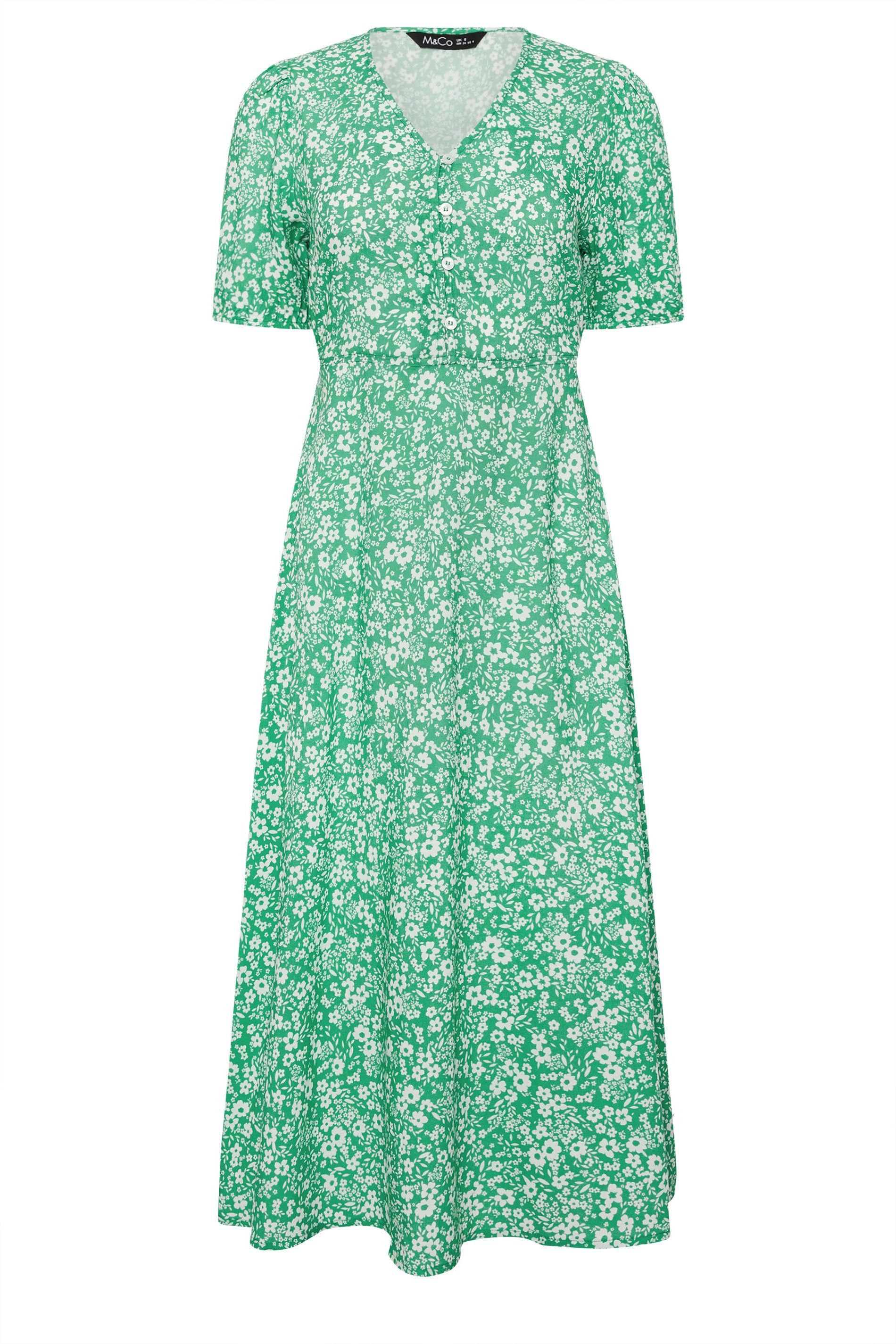 M&Co Petite Ditsy Maxi Dress