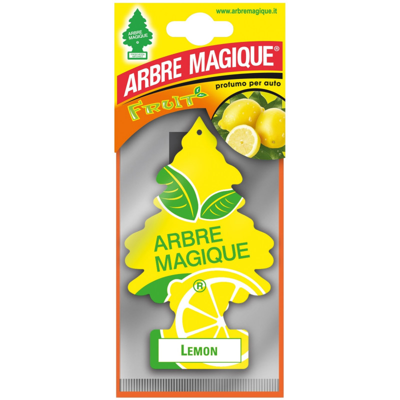 Désodorisant pour voiture citron ARBRE MAGIQUE