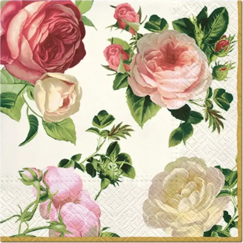 Serviette 20er-Set Rosalia R