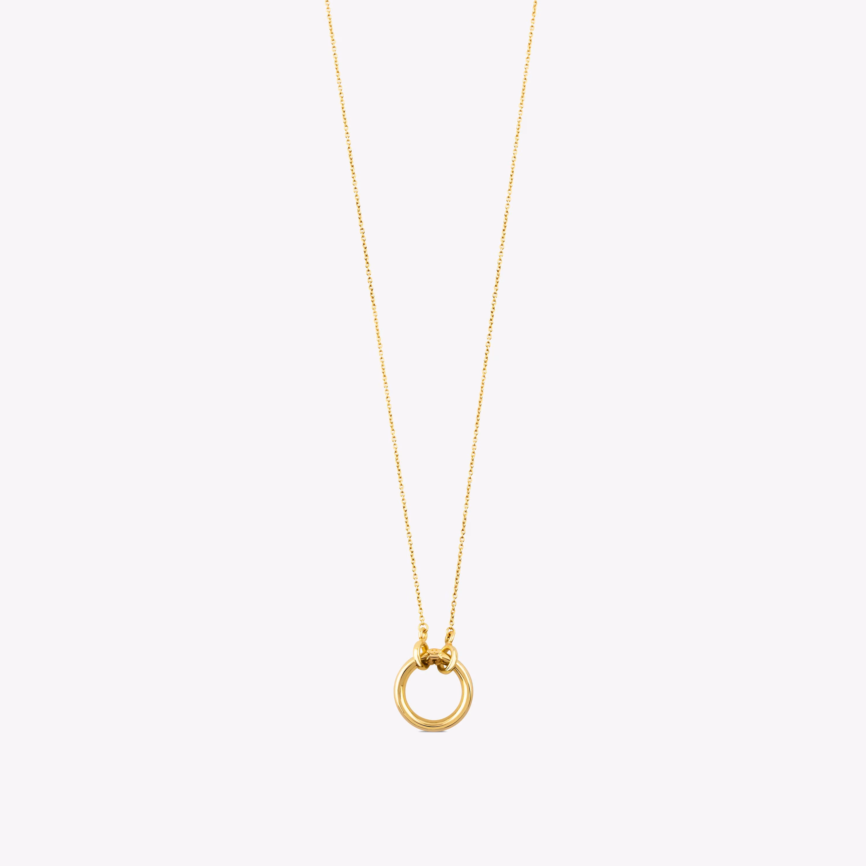 Collar de oro amarillo 18kt Hold