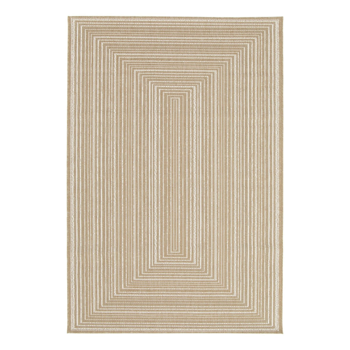 AFK Living vloerkleed Slow Life - voor binnen en buiten - beige - 120 x 170 cm