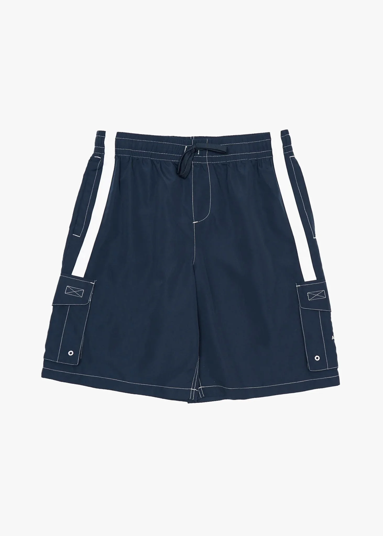 AFENDS Mens House Related - Cargo Swim Short 21 - Navy