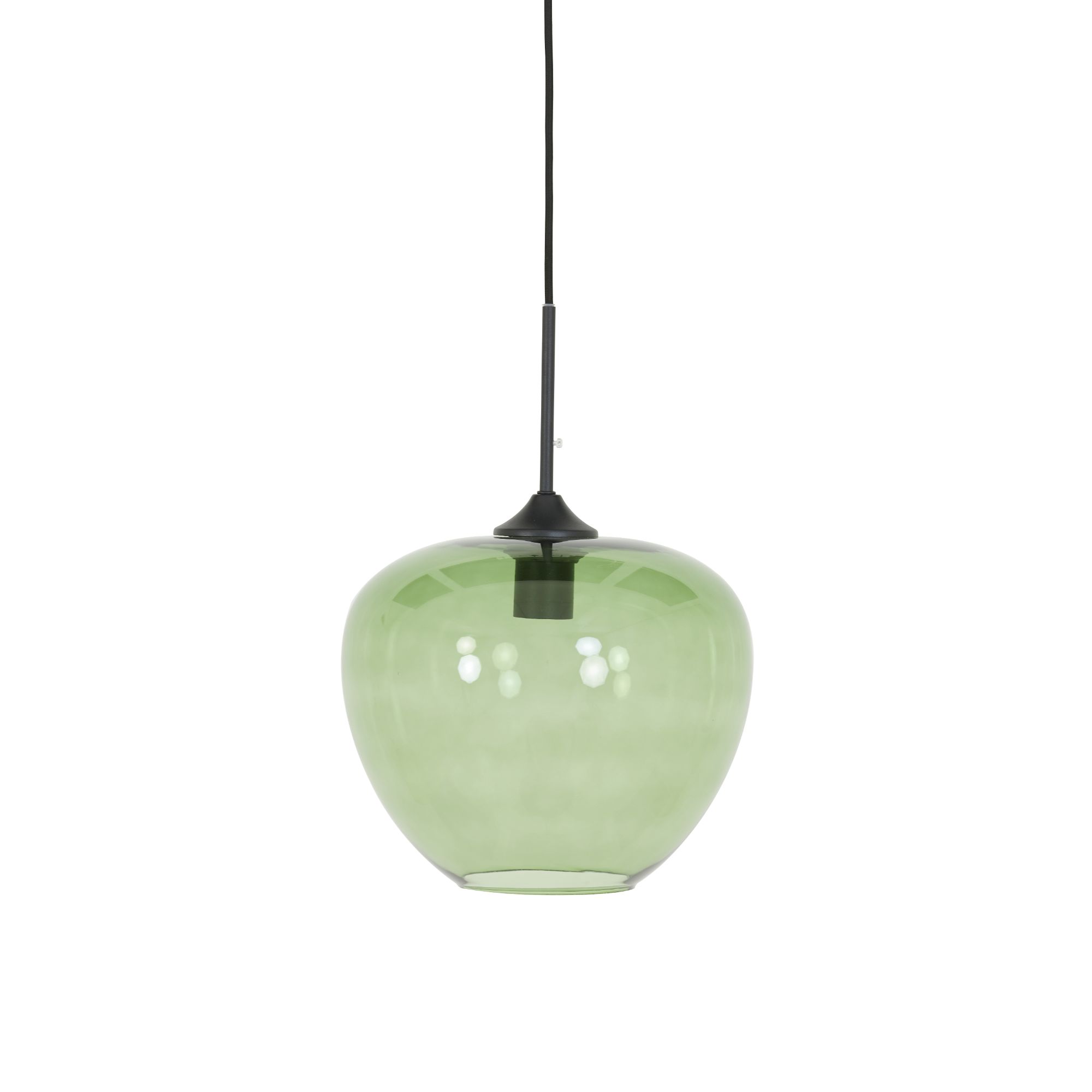Light & Living hanglamp Mayson - groen - Ø30cm