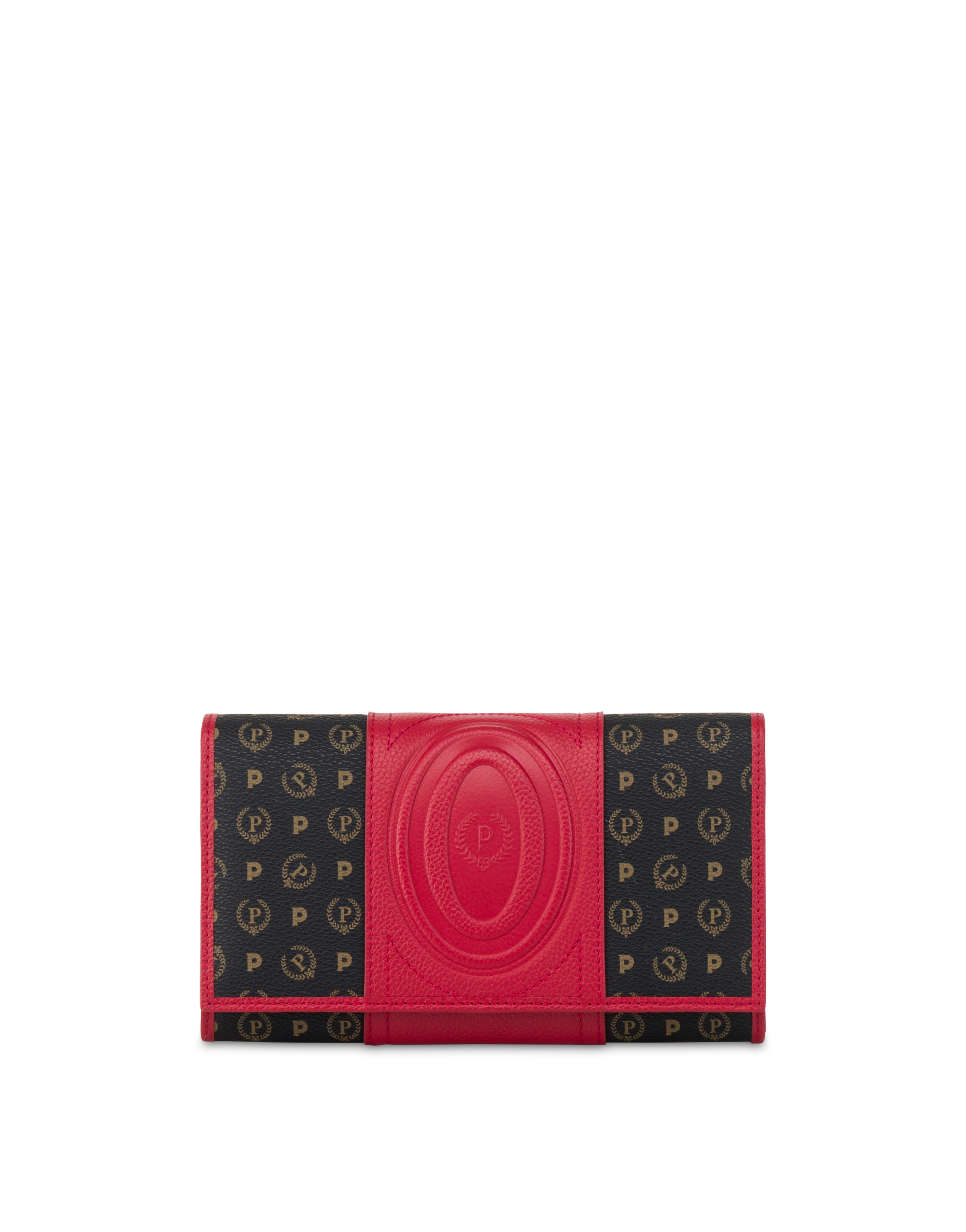 Portafoglio Heritage 70 Nero/rosso.