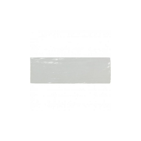 Carrelage mur effet zellige bejmat satiné bleu claire 6,5x20 cm MALLORCA BLUE