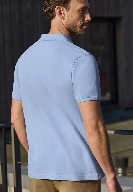 Kurzarm Poloshirt in Stretchqualität