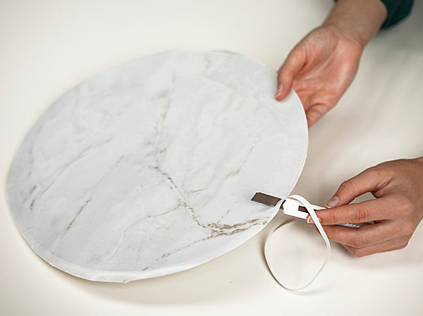 Adhésif décoratif d-c-fix® marbre Romeo mat blanc L.2m x l.45 cm