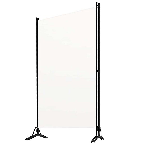 Cloison de séparation 3 panneaux Blanc 260x180 cm Tissu vidaXL
