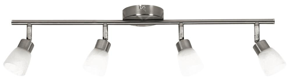 Lampa sufitowa biało-srebrna DROPS 4xG9x40W wym: 17x63x10 cm Candellux