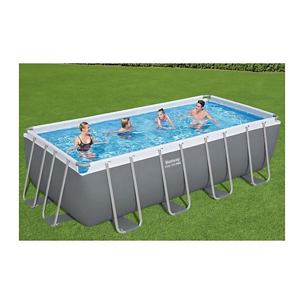 Bestway Piscine hors sol rectangle 488 x 244 x 122 cm Steel pro Max