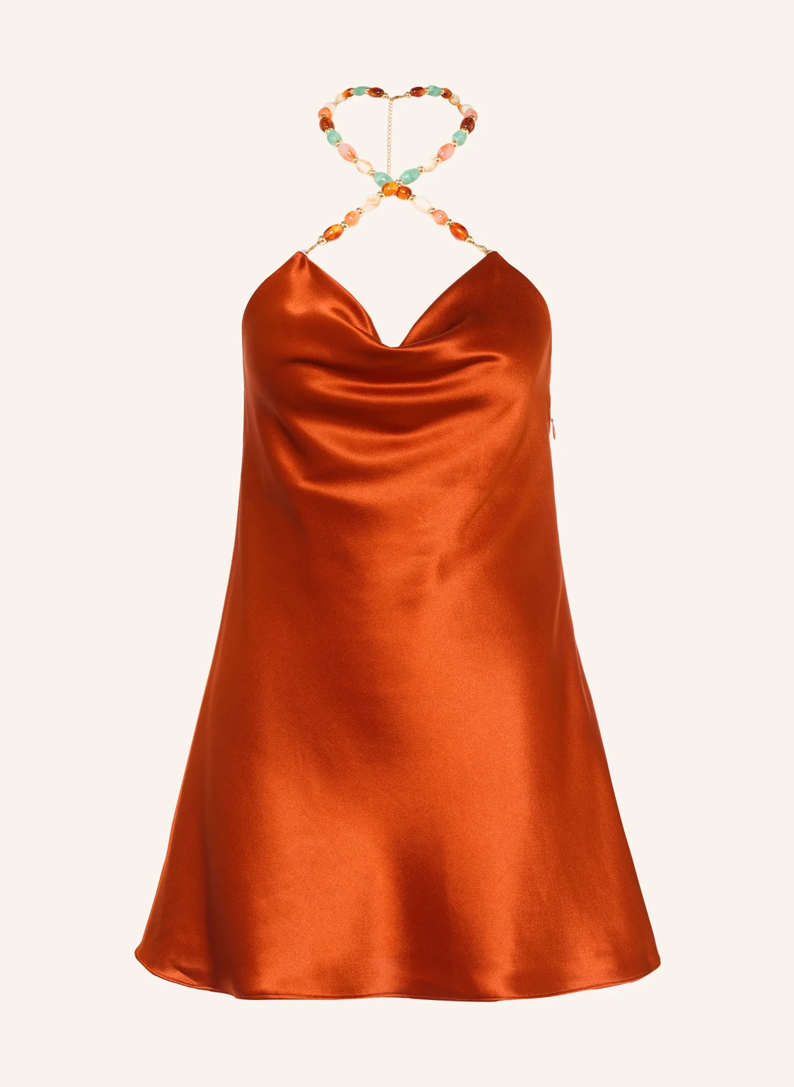 RETROFÊTE Cocktailkleid MARVE mit Schmuckperlen