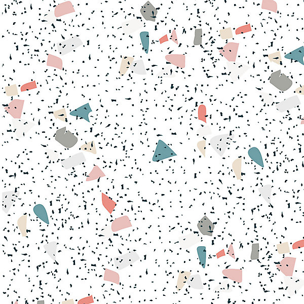 Crédence Adhésive Terrazzo Aqua 200 x 50 cm