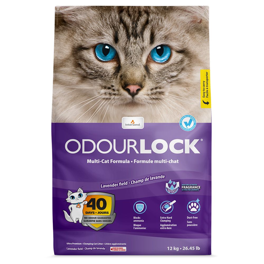 ODOURLOCK Lavender Scent Cat Litter