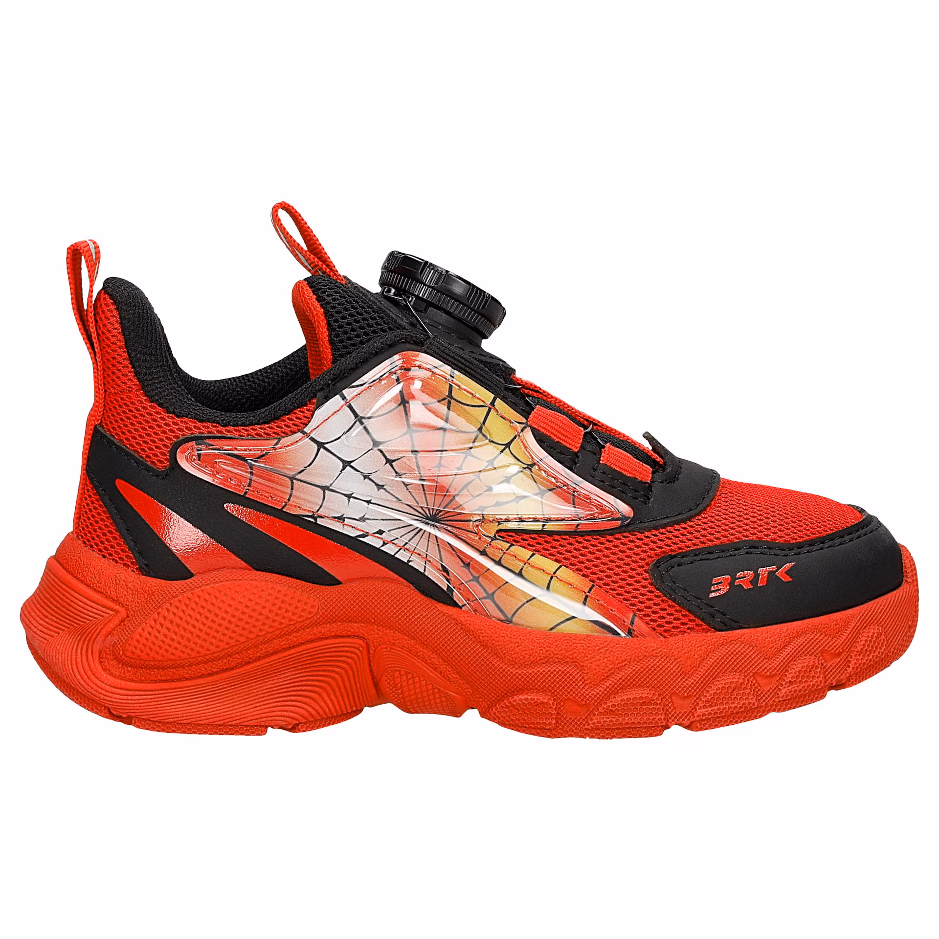 Czerwone sneakersy chłopięce z zapięciem na pokrętło BARTEK 87015-15