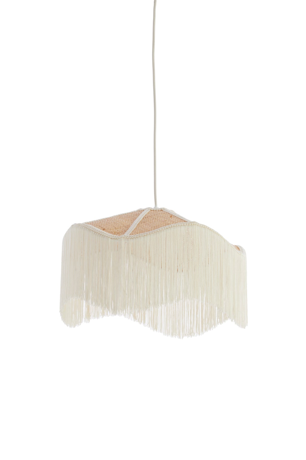 Light & Living hanglamp TIFFANY - wit - Ø40x26cm