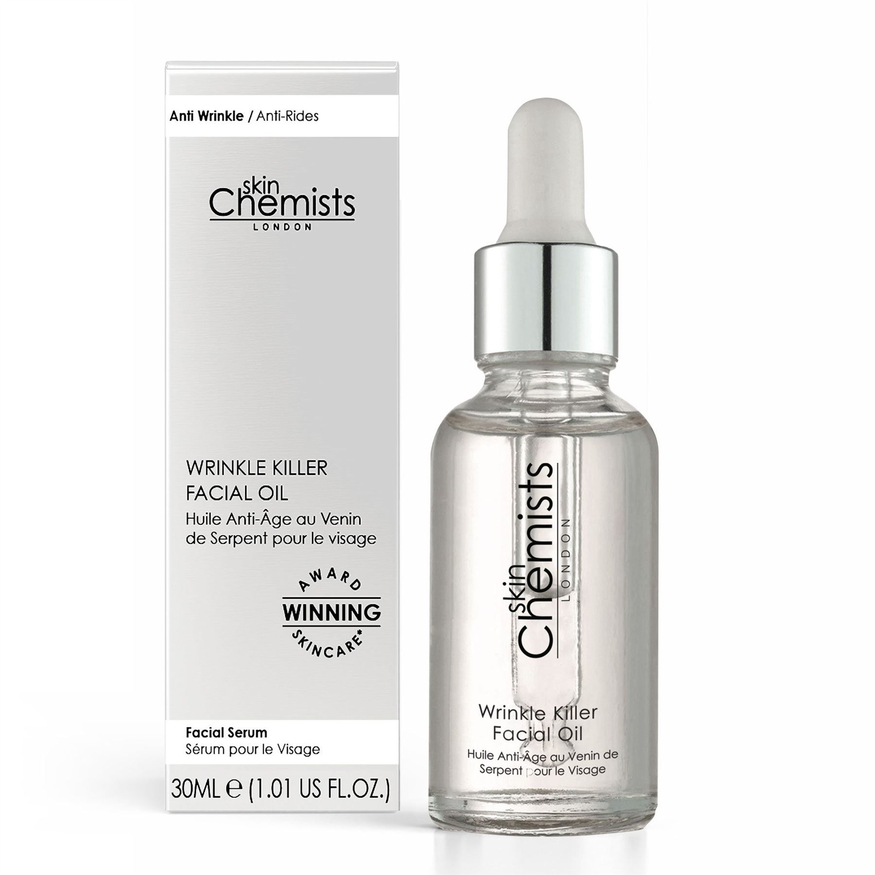 skinChemists professional Wrinkle Killer Facial Oil 30ml