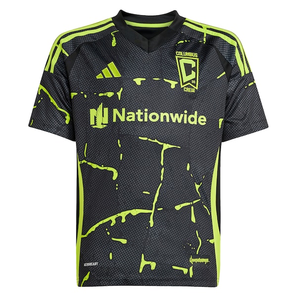 Columbus Crew adidas Youth 2025 The Goosebumps Kit Replica Custom Jersey - Black