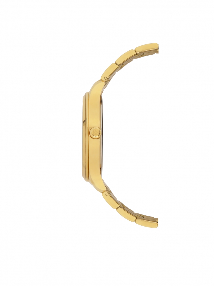 Women's watch with indexes in the form of crystals