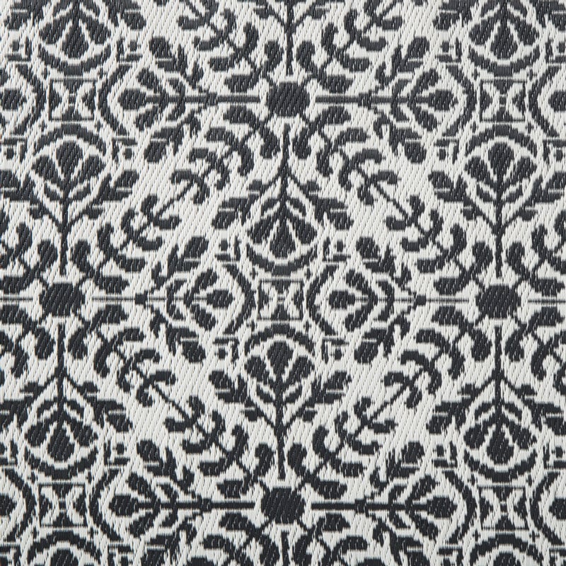 Buitenkleed ethnic - zwart - 120x180 cm