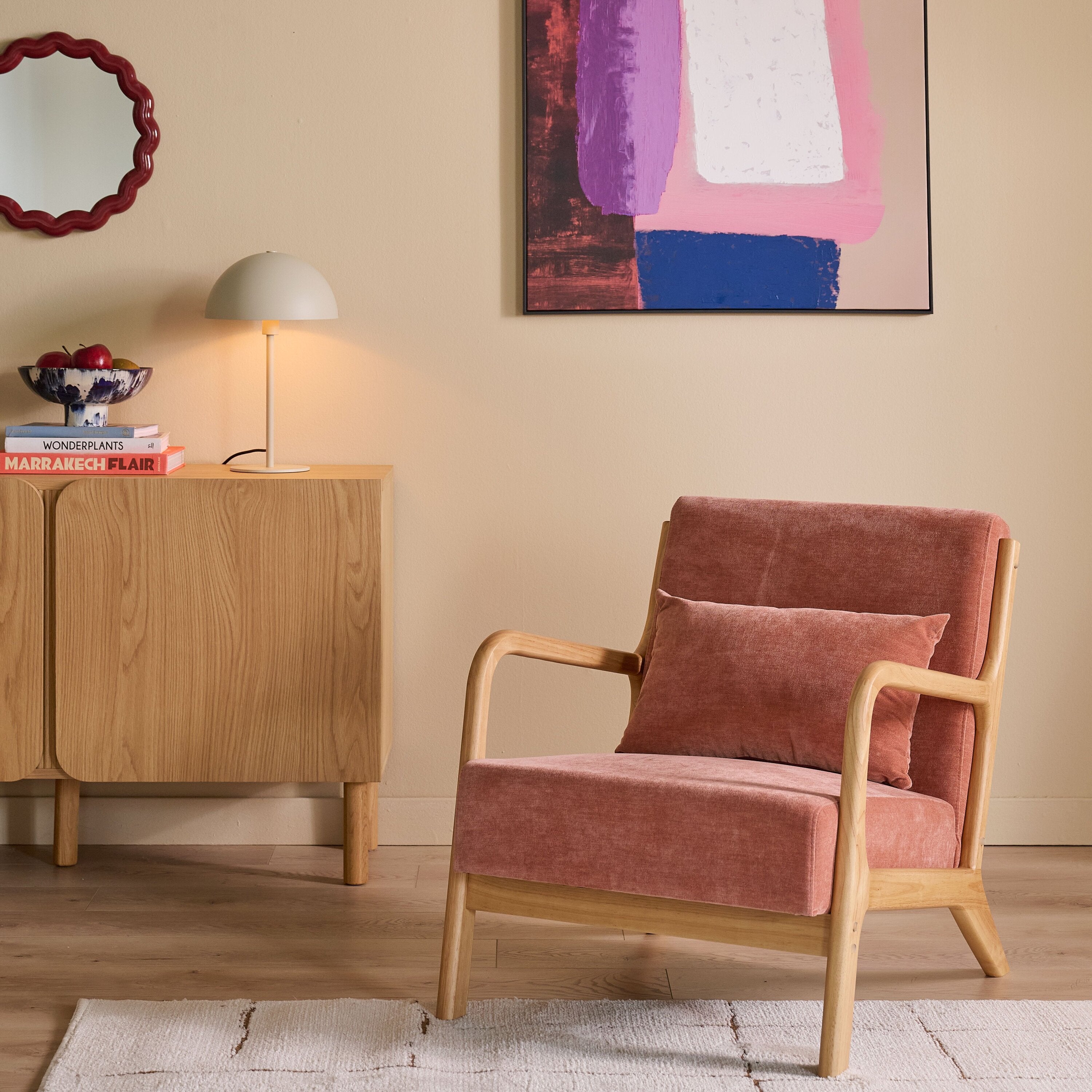 by fonQ Wise Fauteuil - Eiken - Musk