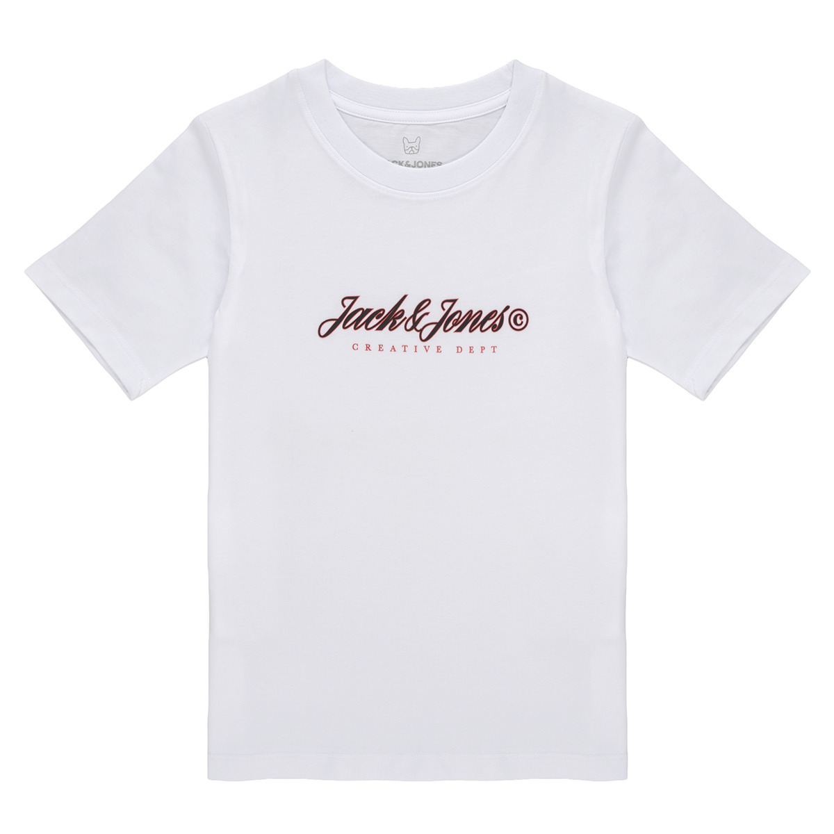 Jack & Jones - JORMONTAUK TYPE FRONT TEE - White