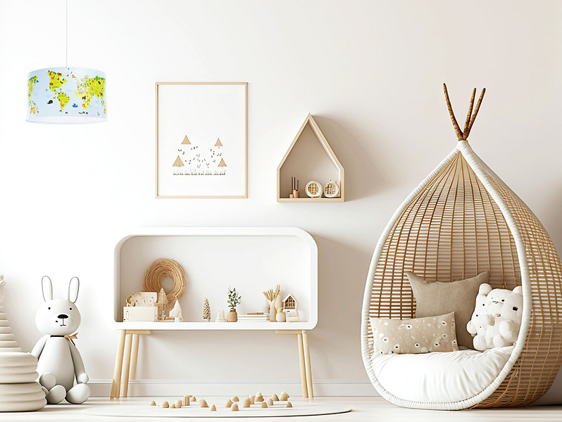 Lampa wisząca dziecięca Sweet Dreams 30 cm wielokolorowa