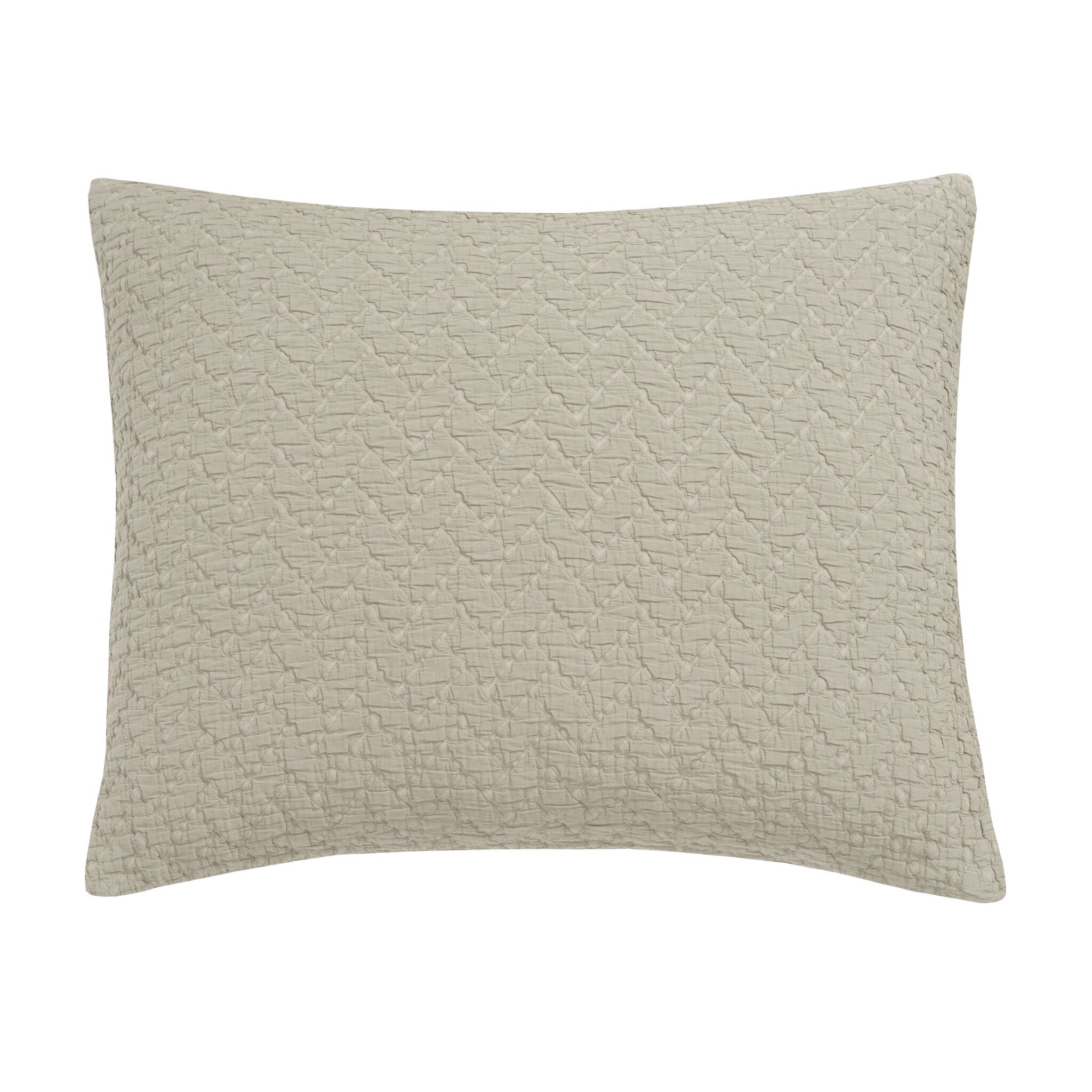 Pure Kussensloop Stone   60 x 70 cm   Grijs   Beige   Katoen