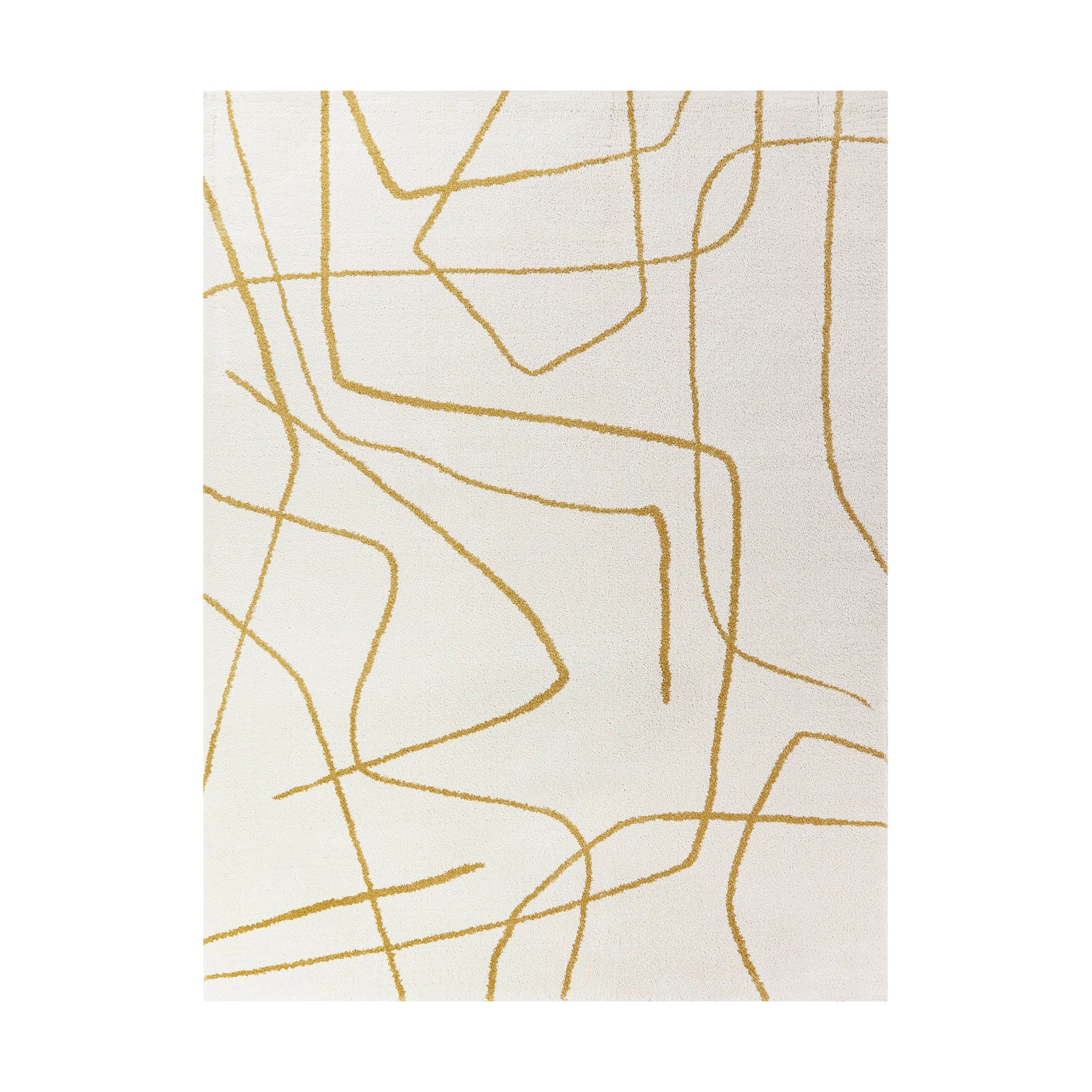AFK Living vloerkleed Lumen - geel - 160 x 213 cm