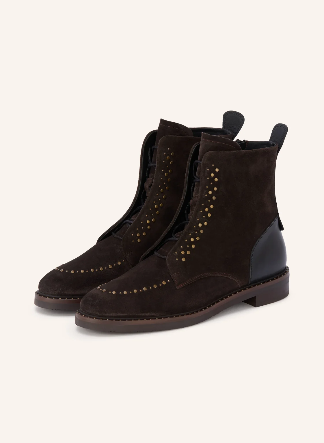 Pertini Schnürboots mit Nieten