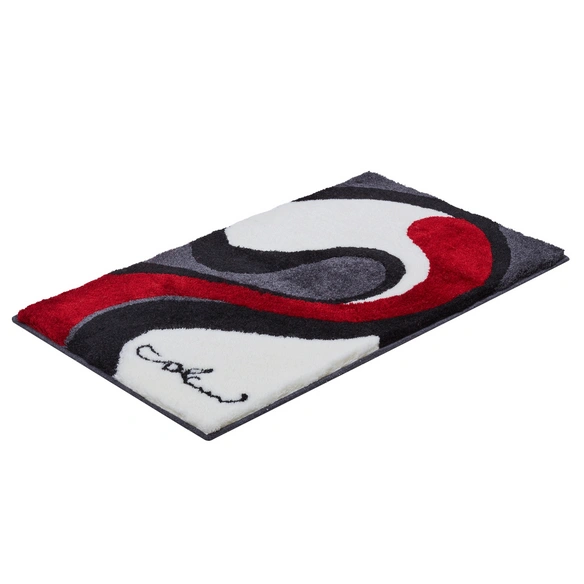 Badematte »Colani 7B«, BxL: 70 x 120 cm, grau, aus 100% Polyacryl