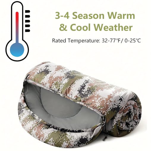 NNETM Jungle Pattern Sleeping Bag