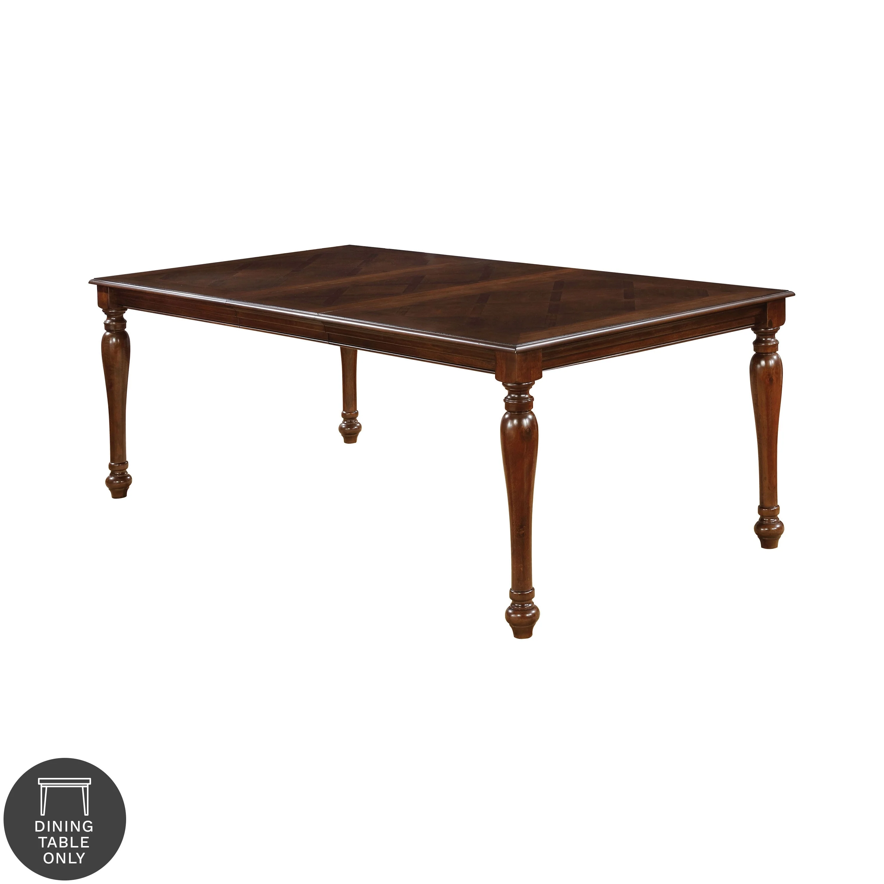 Furniture of America Roke Cherry 84-inch Wood Expandable Dining Table (Table Only)