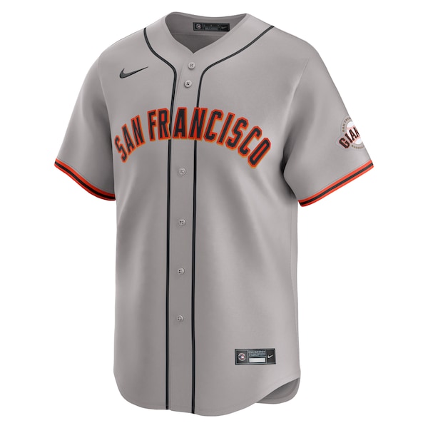 San Francisco Giants Nike Away Limited Jersey - Gray