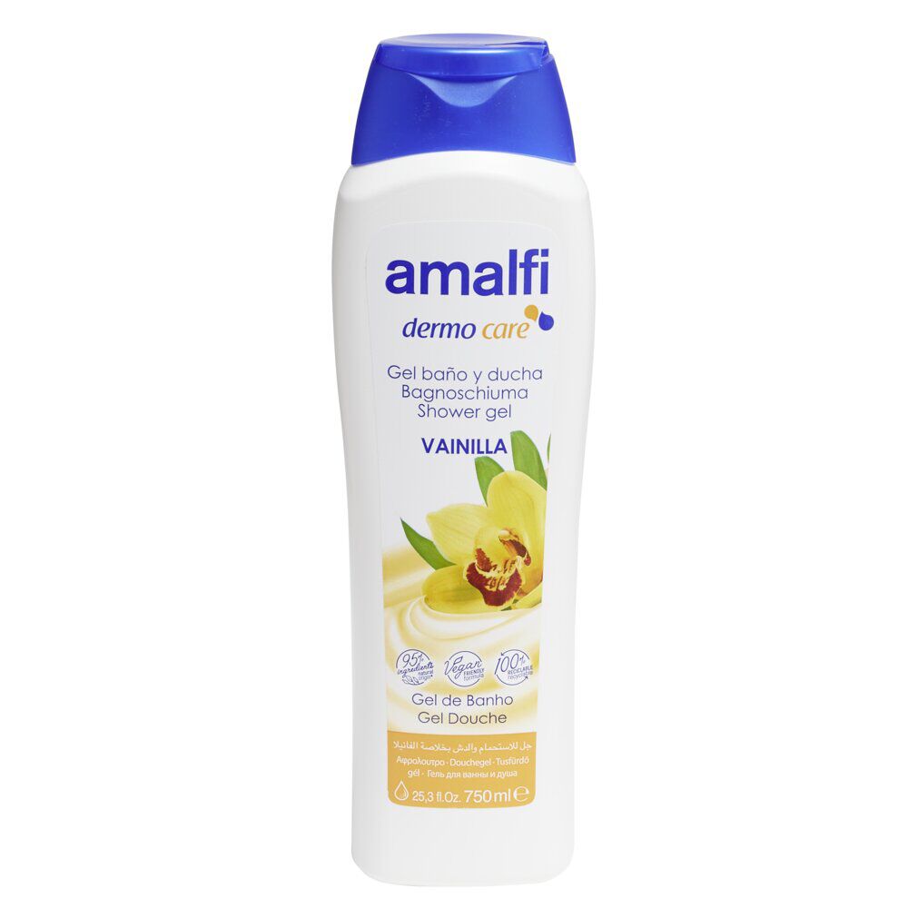 Gel douche vanille Amalfi 750ml