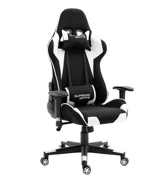 Fotel PlayMaker Black/White