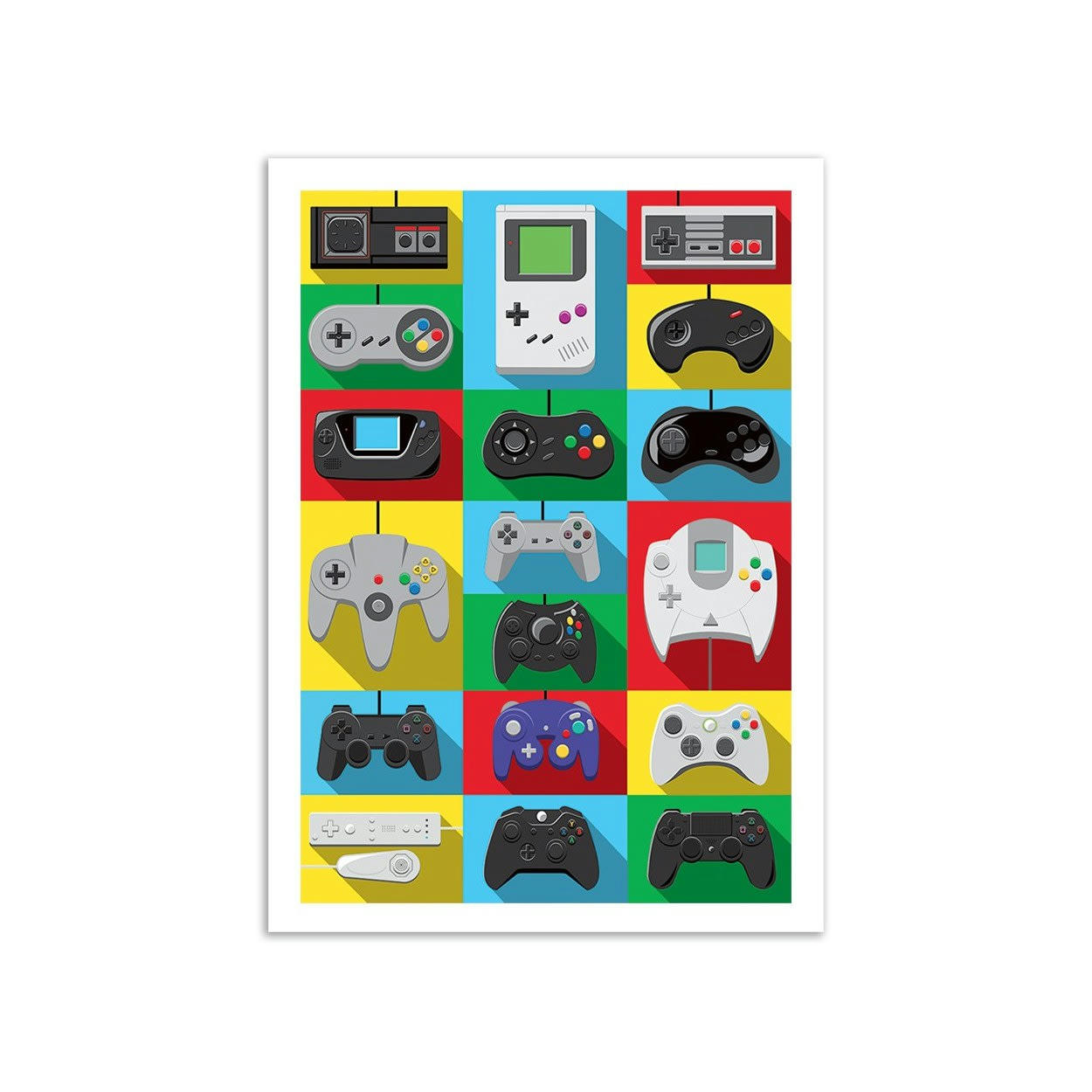 OLIVIER BOURDEREAU - LEGENDARY CONTROLLERS - Affiche d