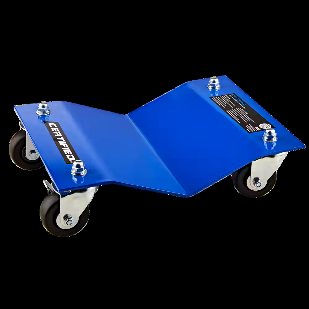 Certified Heavy-Duty Wheel Dolly Set, 2500-lb