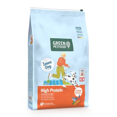 Green Petfood InsectDog High Protein with Insects & Salmon