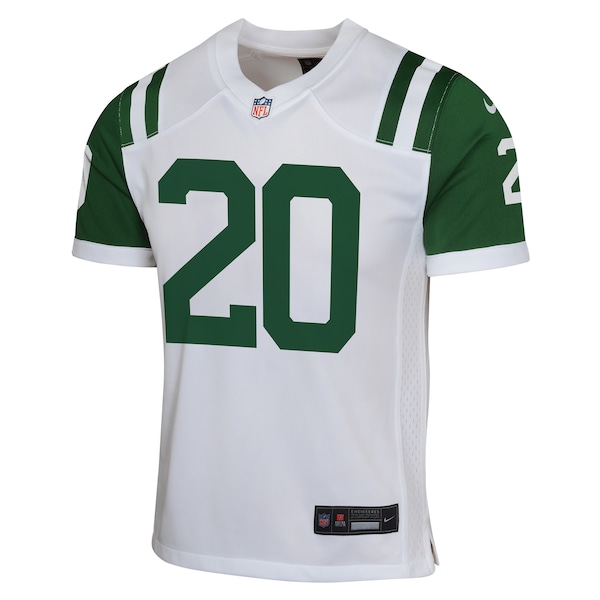 Breece Hall New York Jets Nike Youth Classic Alternate Game Jersey - White