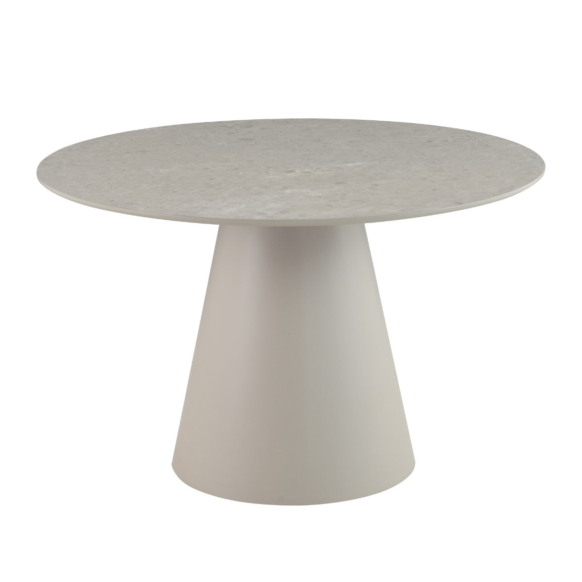 DÉJA Living Eettafel Vince Rond - Greige - 120x120x75cm