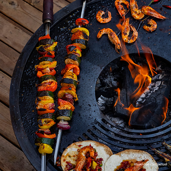 Brochette simple de cuisson OYAT