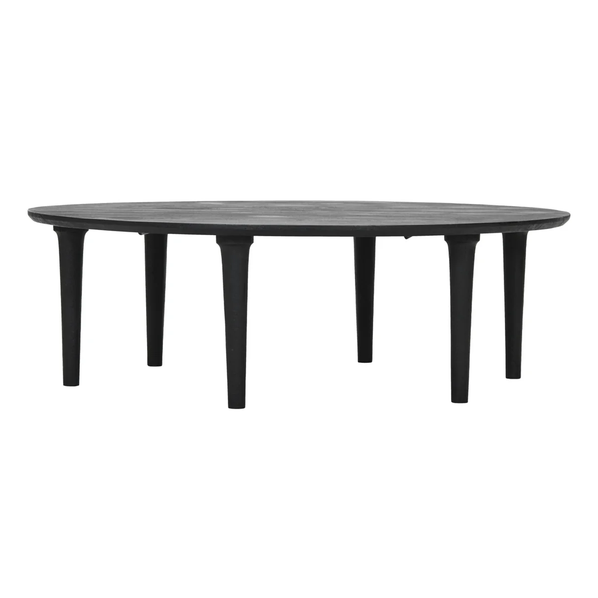 House Doctor - Zanzi Couchtisch, Ø 127 cm x H 40, schwarz