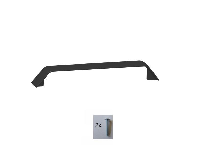 Uchwyt meblowy SCHWINN Z128 0160 czarny mat proszek B50