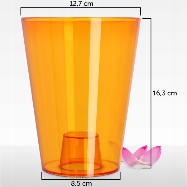 Doniczka Osłonka Donica Na Storczyka Kwiaty 12cm