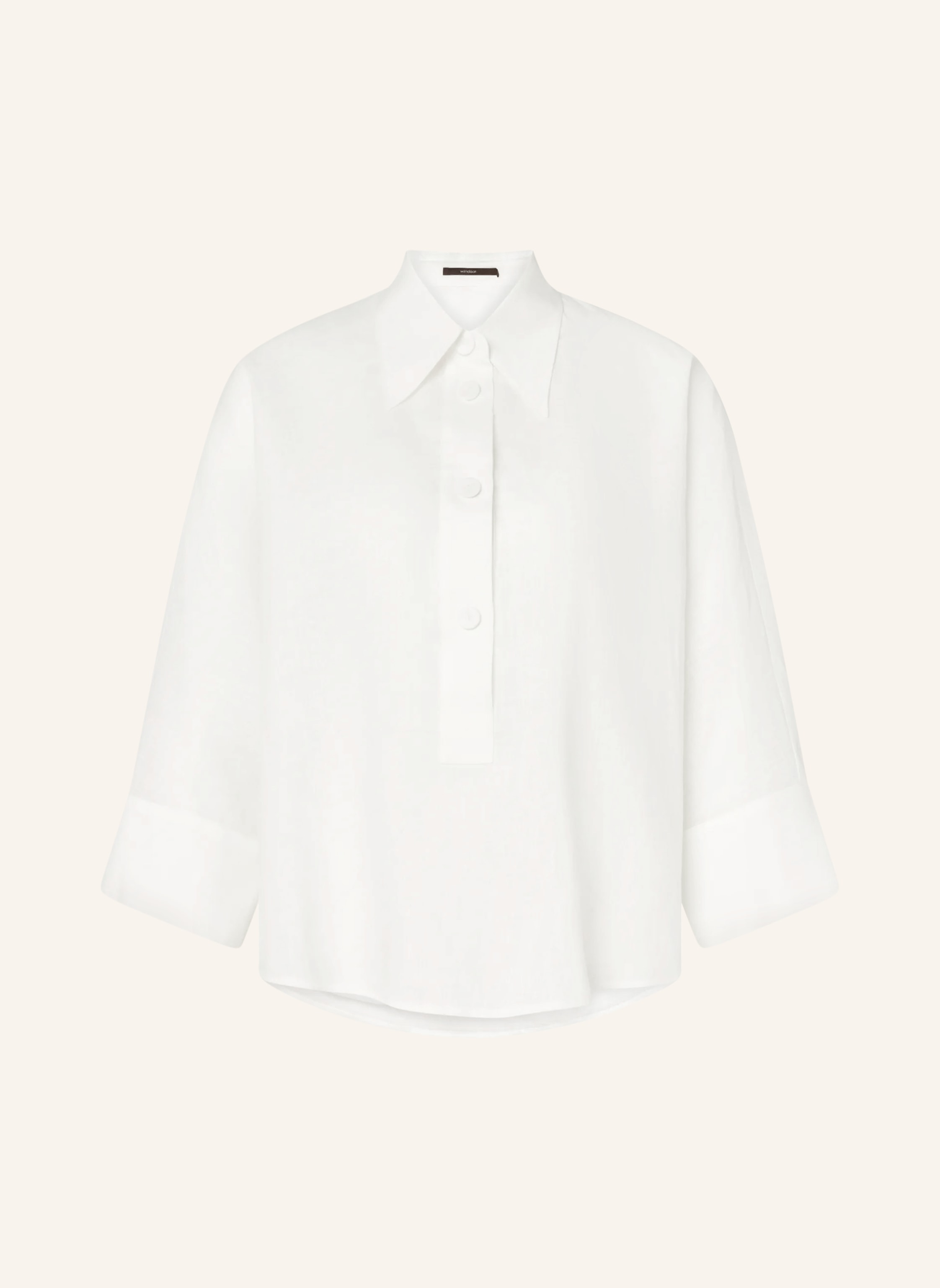 windsor. Blusenshirt aus Leinen mit 3/4-Arm