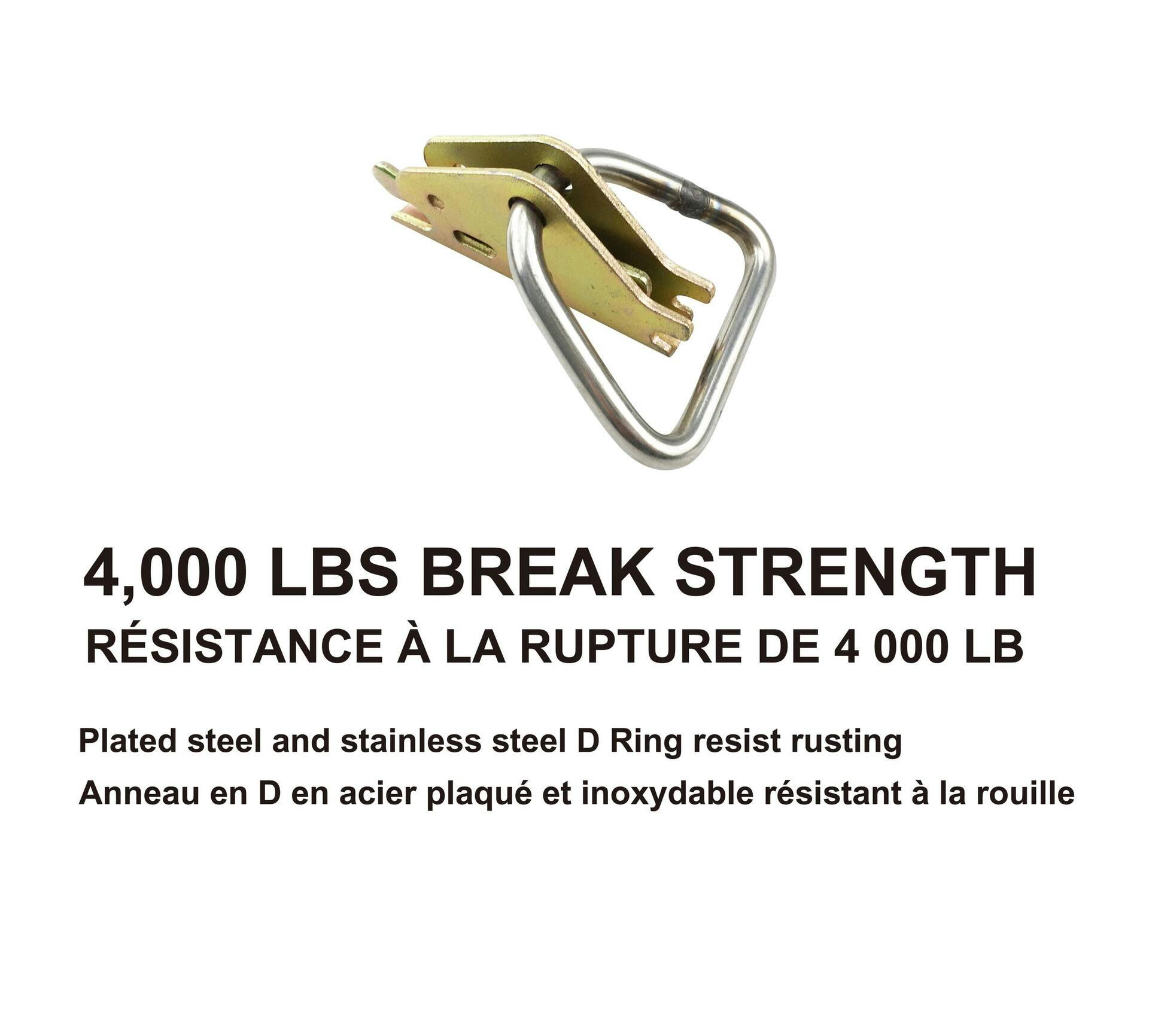 MotoMaster 4,000-lb E-Track Anchor Point Tie Down