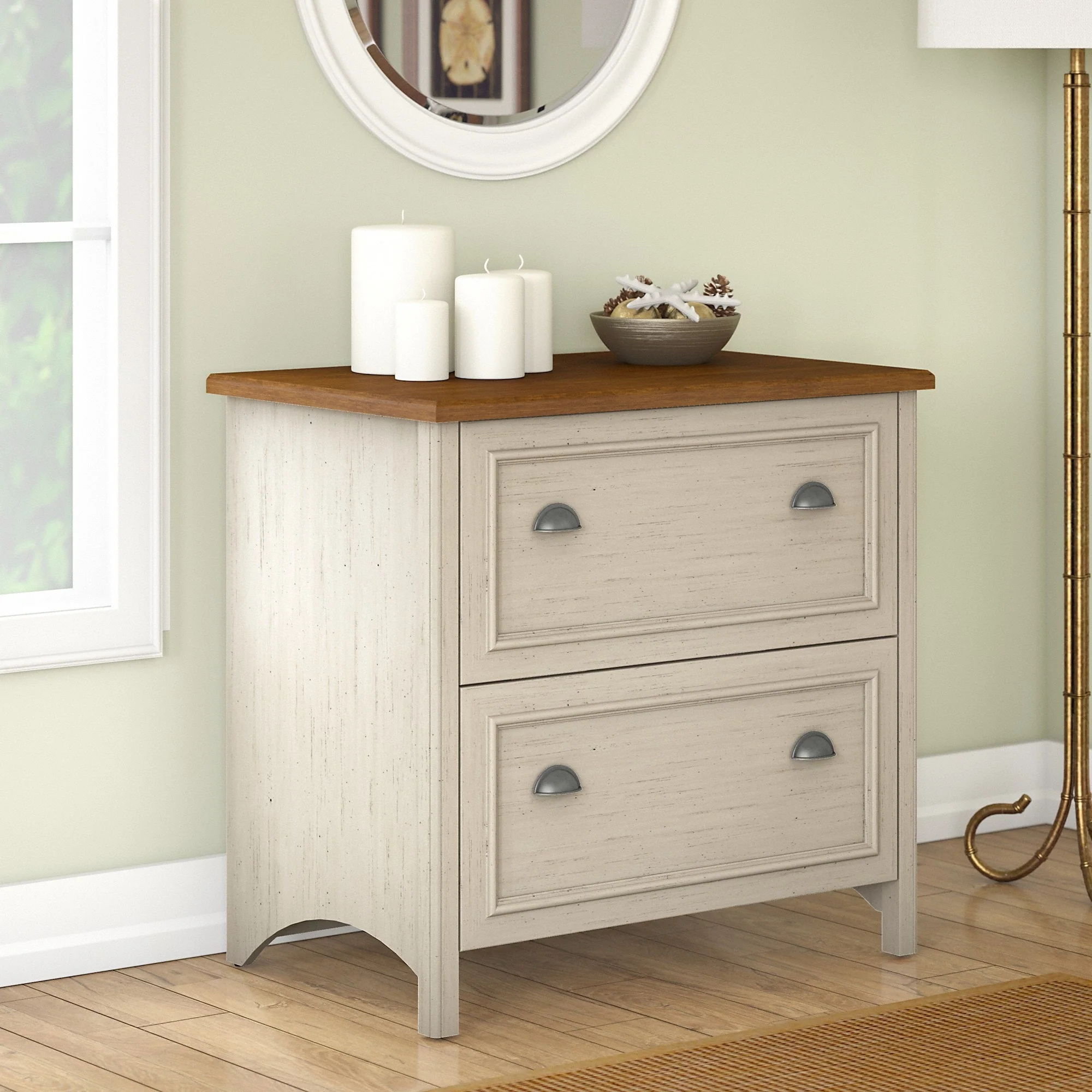 Fairview 2 Drawer Lateral File Cabinet by Bush Furniture